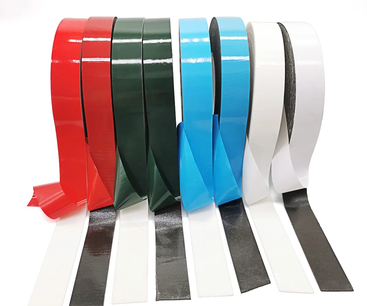 Hot sale expanding joint double side pe foam tape for automotive car number plate craft mounting masking wiring grip seal