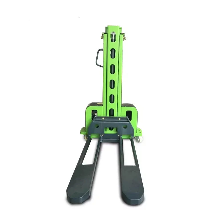 Vision 500kg Self Loading/unloading Stacker Portable Electric Pallet Lift Stacker for sale