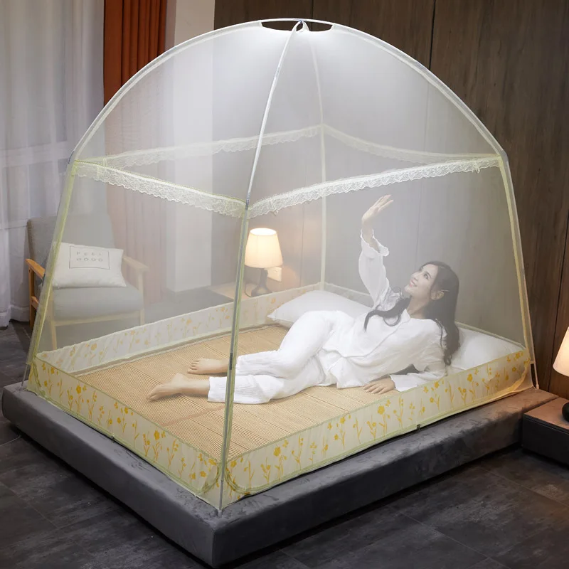 Mosquito Net Pop Up Ten Folding Netting Bed Tent Portable Mosquito Netting with Bottom