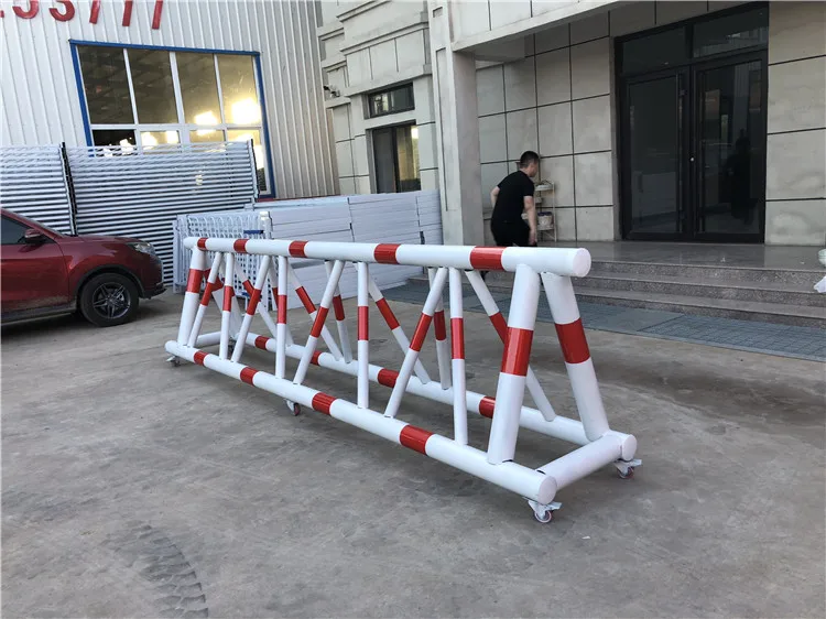 Road Block Steel Barricade Movable Road Closing Barrier