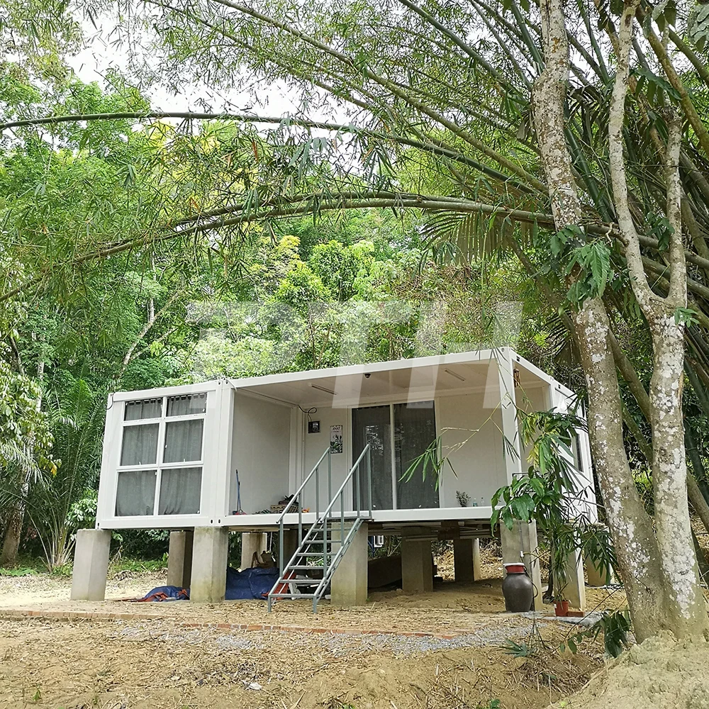 PTH prefab homes tiny house construction office pod log cabin small house