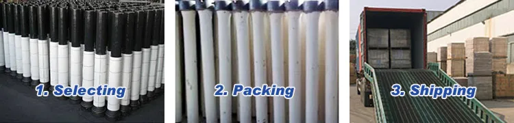 Alumina Refractory Porous Brick Plug Casting Ladle Shroud