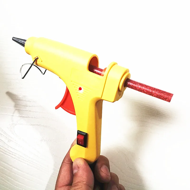 20W Small Hot Melt Glue Gun with sticks Mini Handwork glue gun