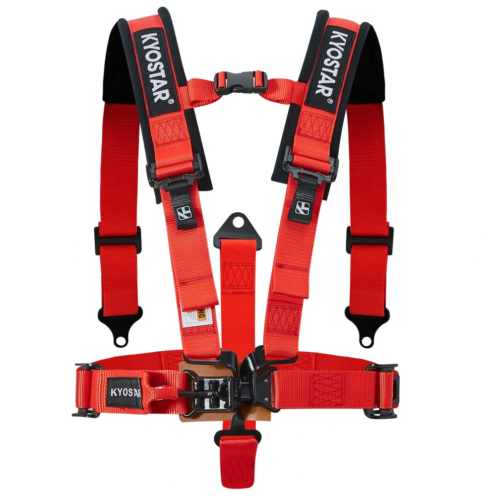 2 Inch Latch and Link KYOSTAR Universal Racing Seat Belt 5 Point Harness Car Safety Harness Belts