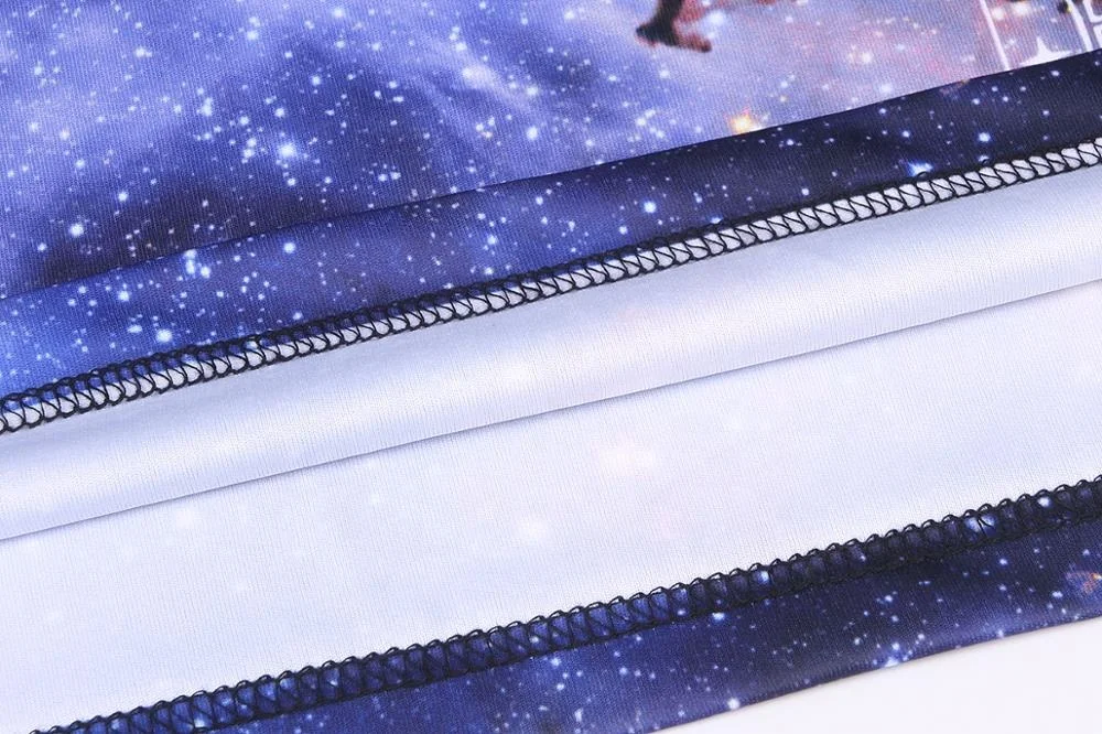 
Polyester / Cotton Anti-pilling printed short sleeve sublimation t shirt 