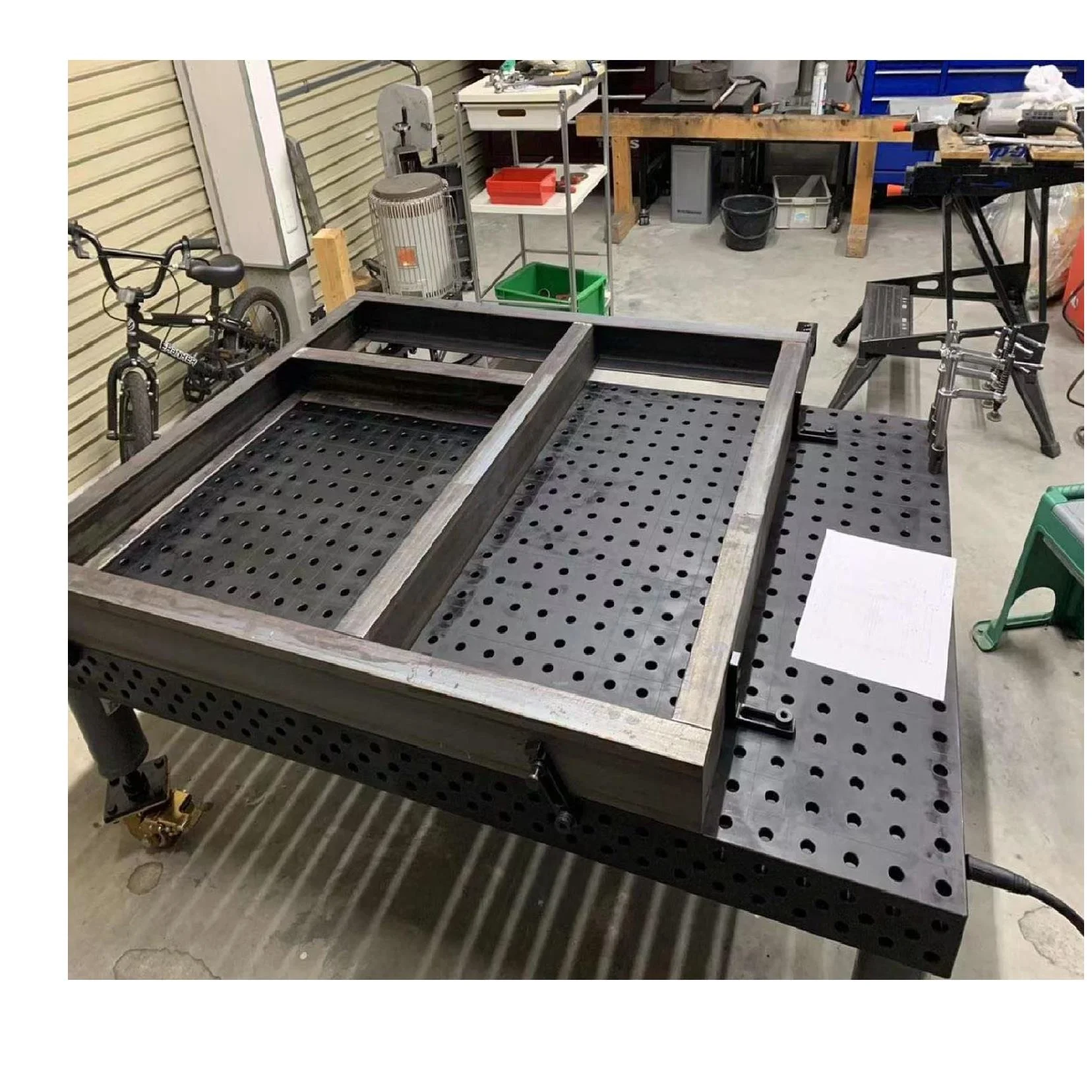 Intelligent fixture system clamps 3D welding table accessories D28 D16 steel casting welding table