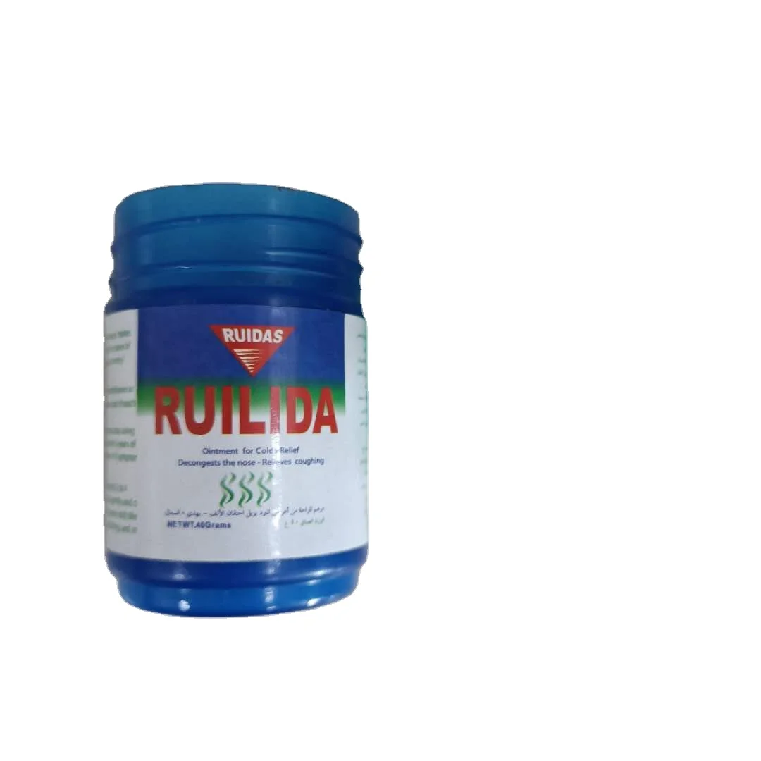 RUILIDA menthol balm 40g ointment for colds relief decongests the nose relieves coughing25ml