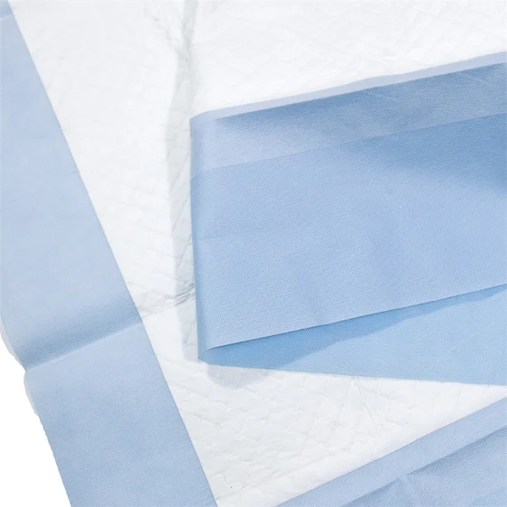 80*180cm Chinese Manufacturer Disposable Medical underpad Hospital Incontinence Winged Underpad