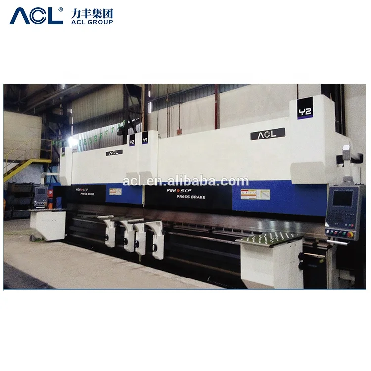 ACL CNC Metal steel cutting and folding/bending machine iron aluminum angle sheet bending machine