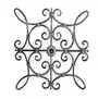 2012 Factory Custom Wrought Iron Panels Design for Stair Railings Fence Gate