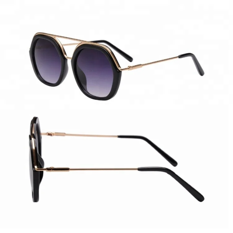 2025 Top Quality Wholesale Factory Fashion Korean Style Eyewear Wholesale square Frame Character Oversized Sunglasses