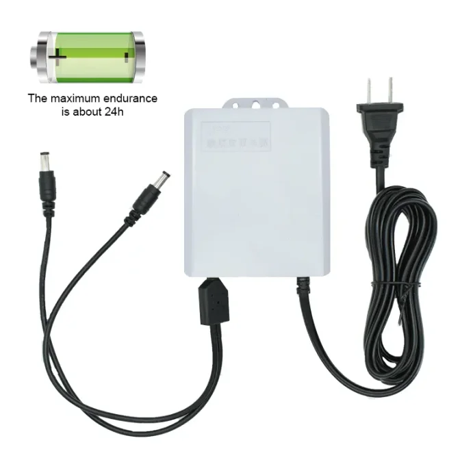 mini ups for wifi router with charger 12v 24v 9v 5v Outdoor closed-circuit television security cameras are suitable