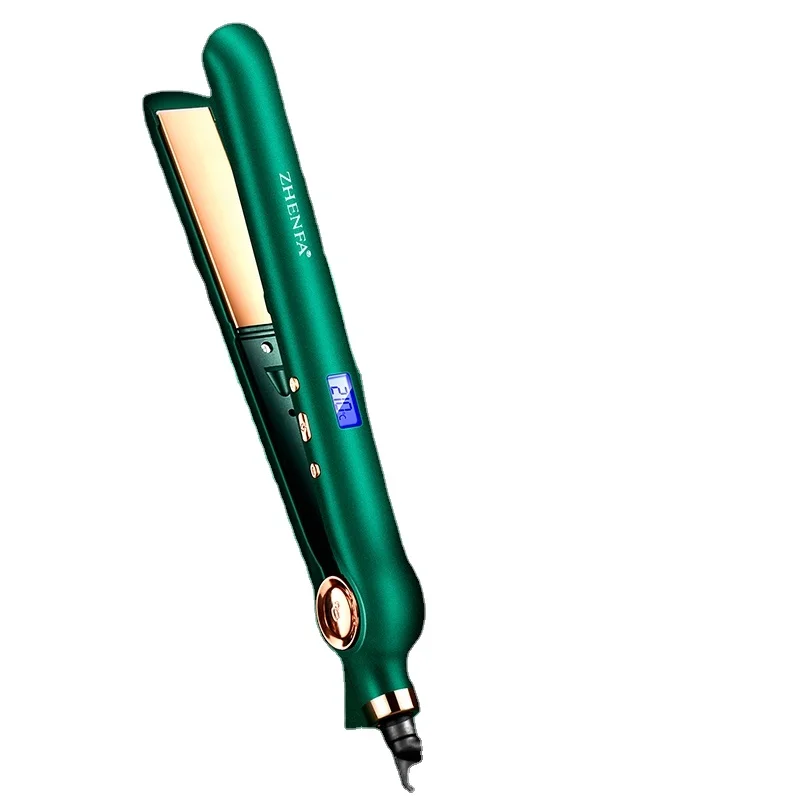 Private Label Flat Iron Ceramic Tourmaline Ionic Straighten Curl High Heat Professional Salon 450 Degree Hair Straightener