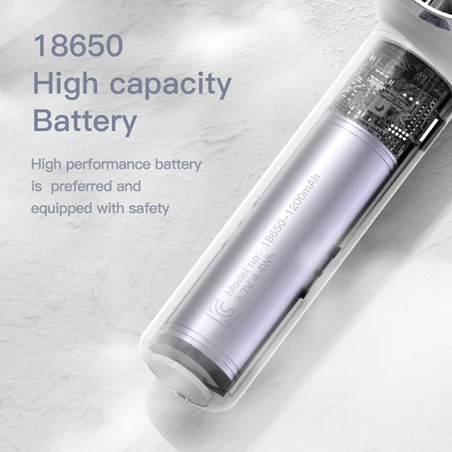 New Product KC Battery Fan Mini Handy USB Electric Fan Wholesale Custom Portable Personal Handheld Fan Ventilador Table 