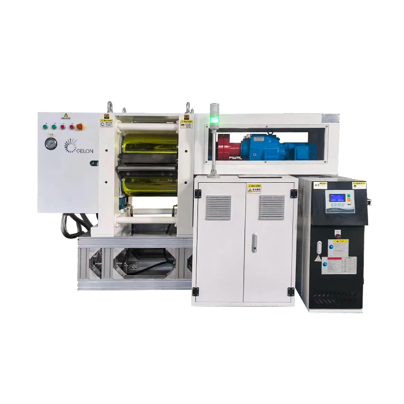 Continuous Hydraulic Calendaring Machine Heat Roll to Roll 30T 150T High Pressure