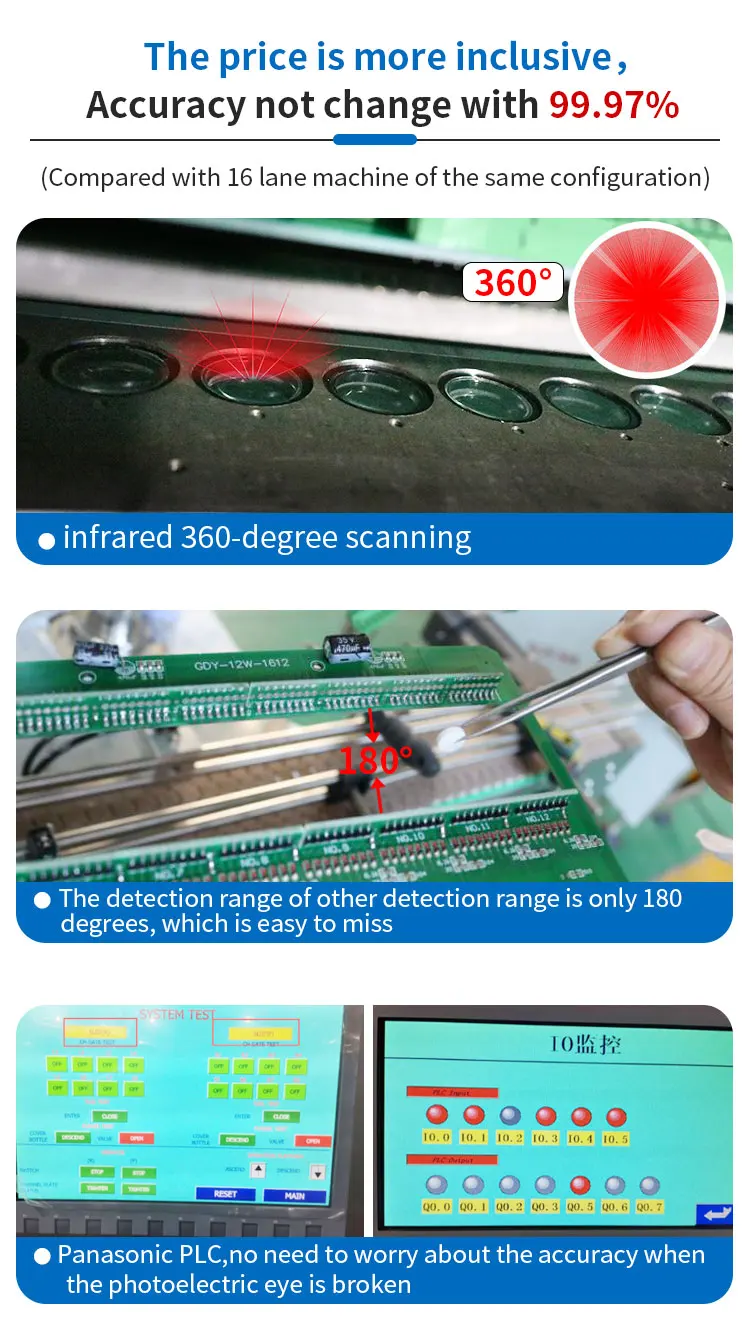 8D pill counting machine
