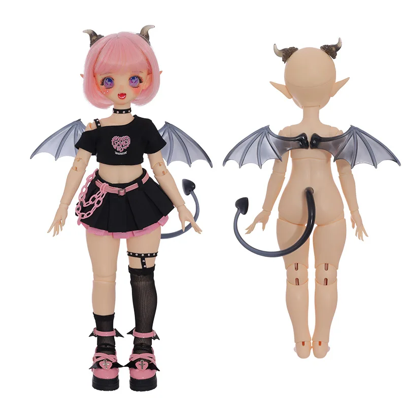 Shuga Fairy 1/4  Chelseabjd BJD Doll Sweetheart Girly Face Meat Leg BJD Doll Toys Pure Handicraft Art Ball Jointed Doll