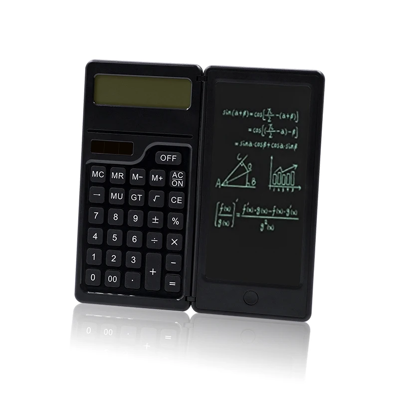 6.5 Inch Portable Calculator LCD  Writing Tablet Folding Scientific Calculator Digital Drawing Pad digital writing tablet