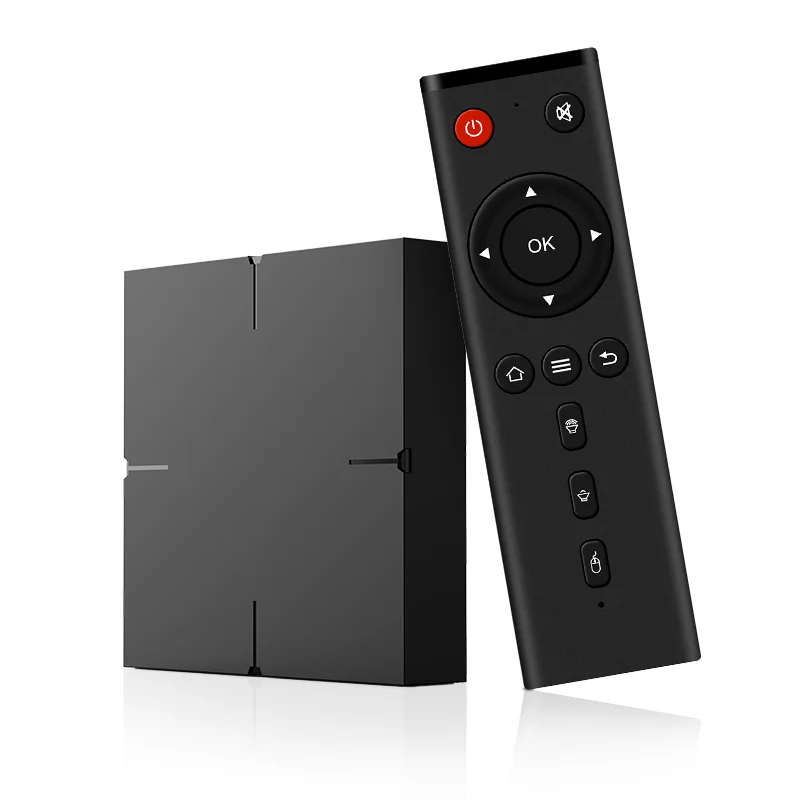Junuo ATV AmlogicS905X3 Y4 W2 with Voice Remote Control 5G Wifi 4k 2GB 16GB smart tv stick U11 Set-Top Box android box
