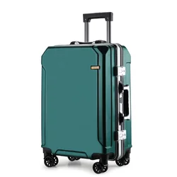 Factory  durable outdoor trip classic style  travel carry-on rolling luggage trolley  travel suitcases