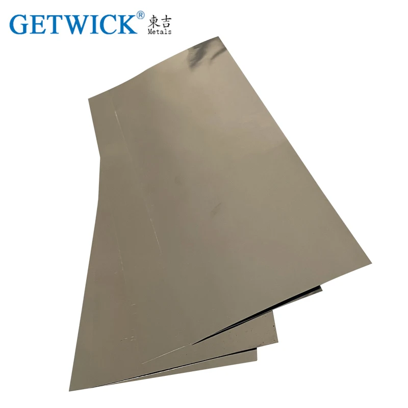 Hot Rolling tungsten thin plate ASTM B760 tungsten foil for Sale