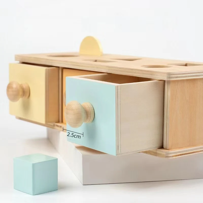 2024 new arrivals fidget toys 3d wooden toys montessori early education kids toys for 0-1 years old child