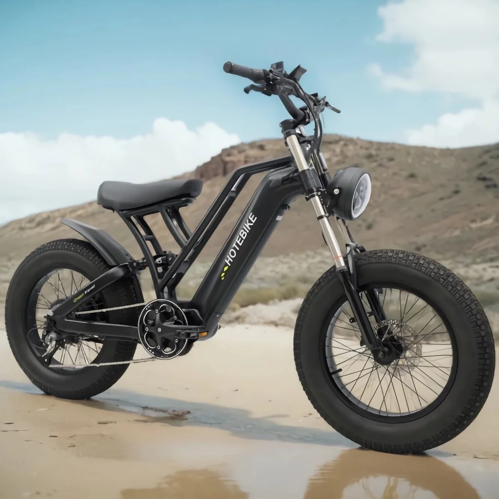 Factory Direct Supply Electric Bike 48V Lithium Battery Electric Mountain Bike 20 Fat Tire Adult Electric Motorcycles