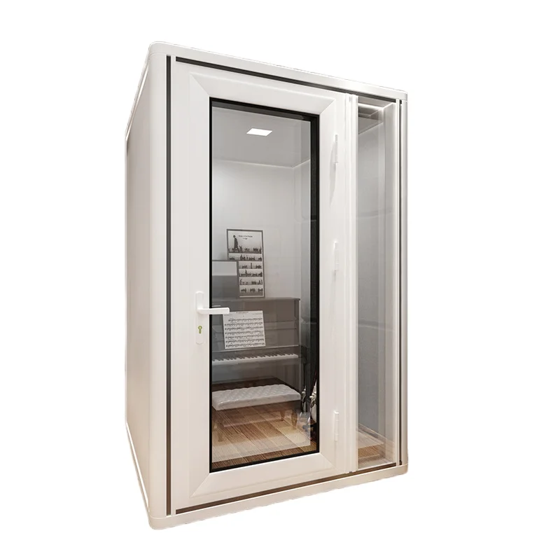 High quality modern home study piano room phone space booth office sound proof pods