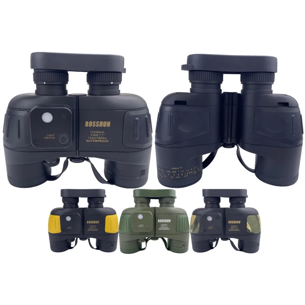 Russian Military Night Vision Binoculars 10X50MM High Powered Distance Measuring NightVision 10x50 Binoculars telescope with LED