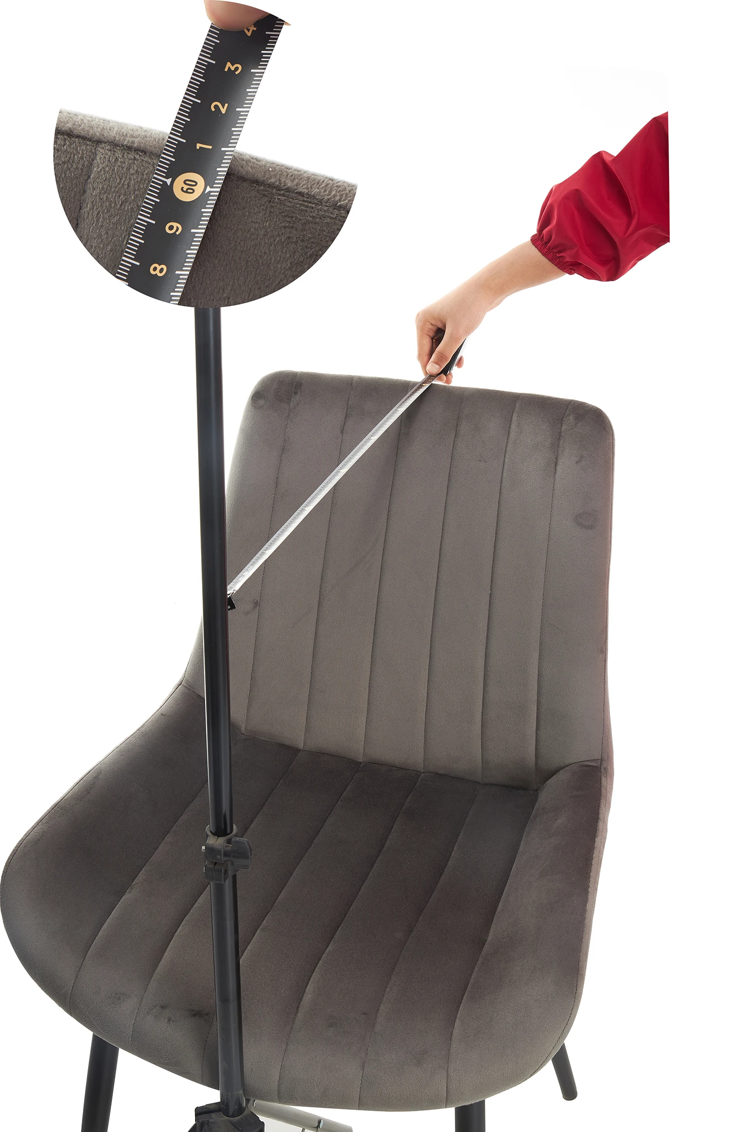 2024 Hot Sell Modern Nordic Cheap Dining Room Table and Flannelette Dining Chair PB Dining Table Set with for 6 Chairs Seater