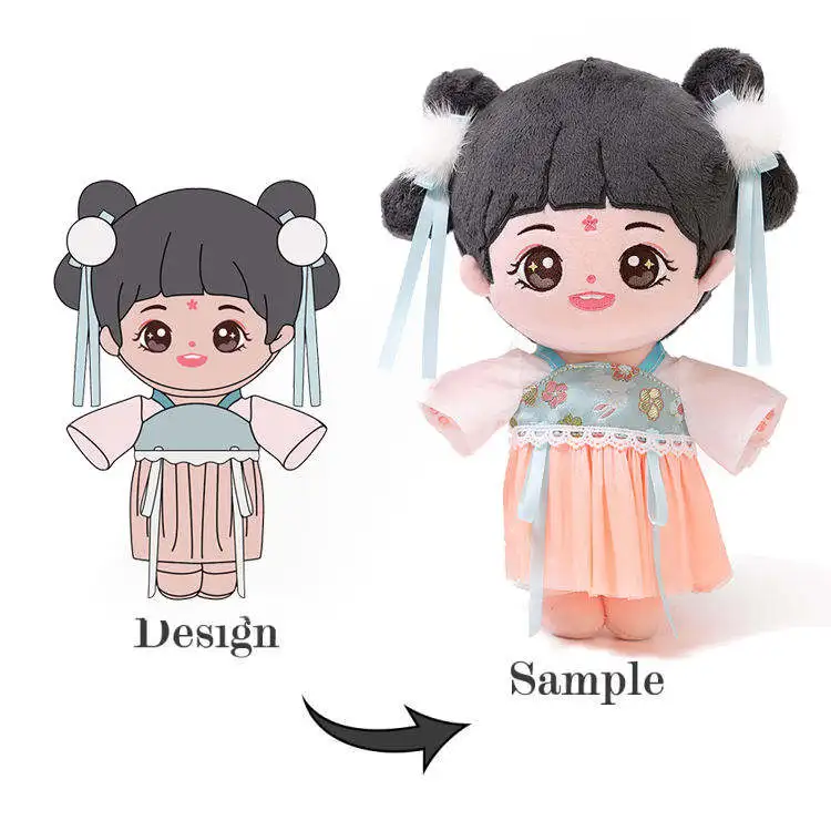 Custom Design Stuff Plush Doll Backpack Stuffed Animal Plushie Custom Manufacturers Anime Custom Embroidered Plush Toy