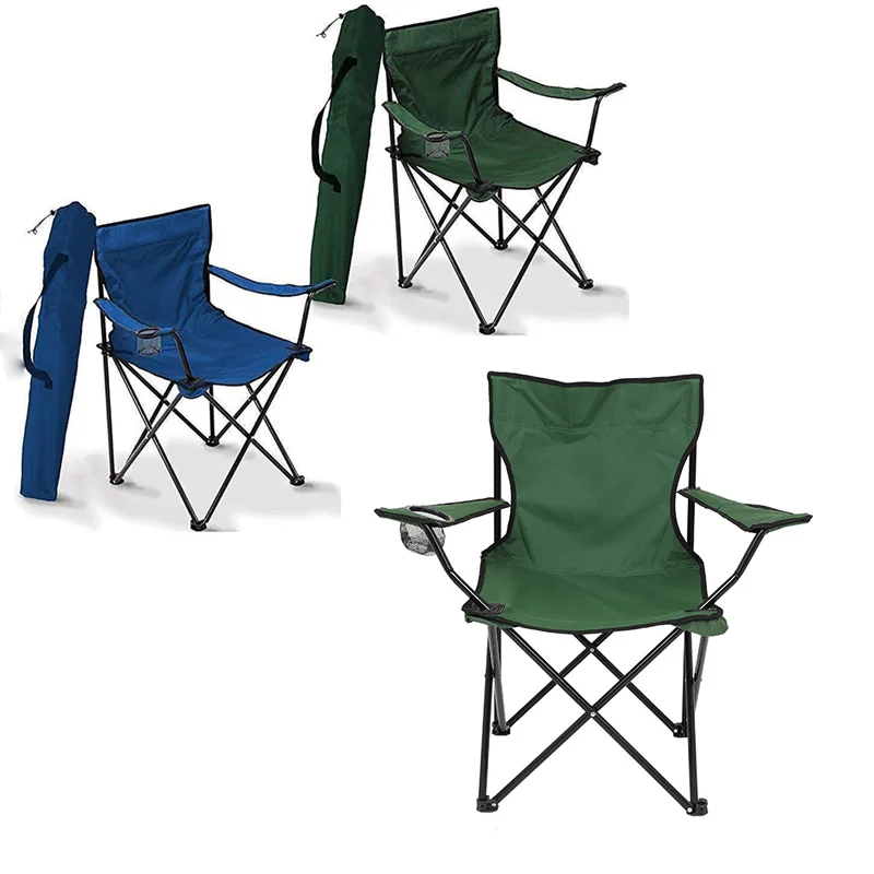  2021 OEM Wholesale Outdoor Foldable Beach Camping Chair Folding Picnic Fish Lightweight