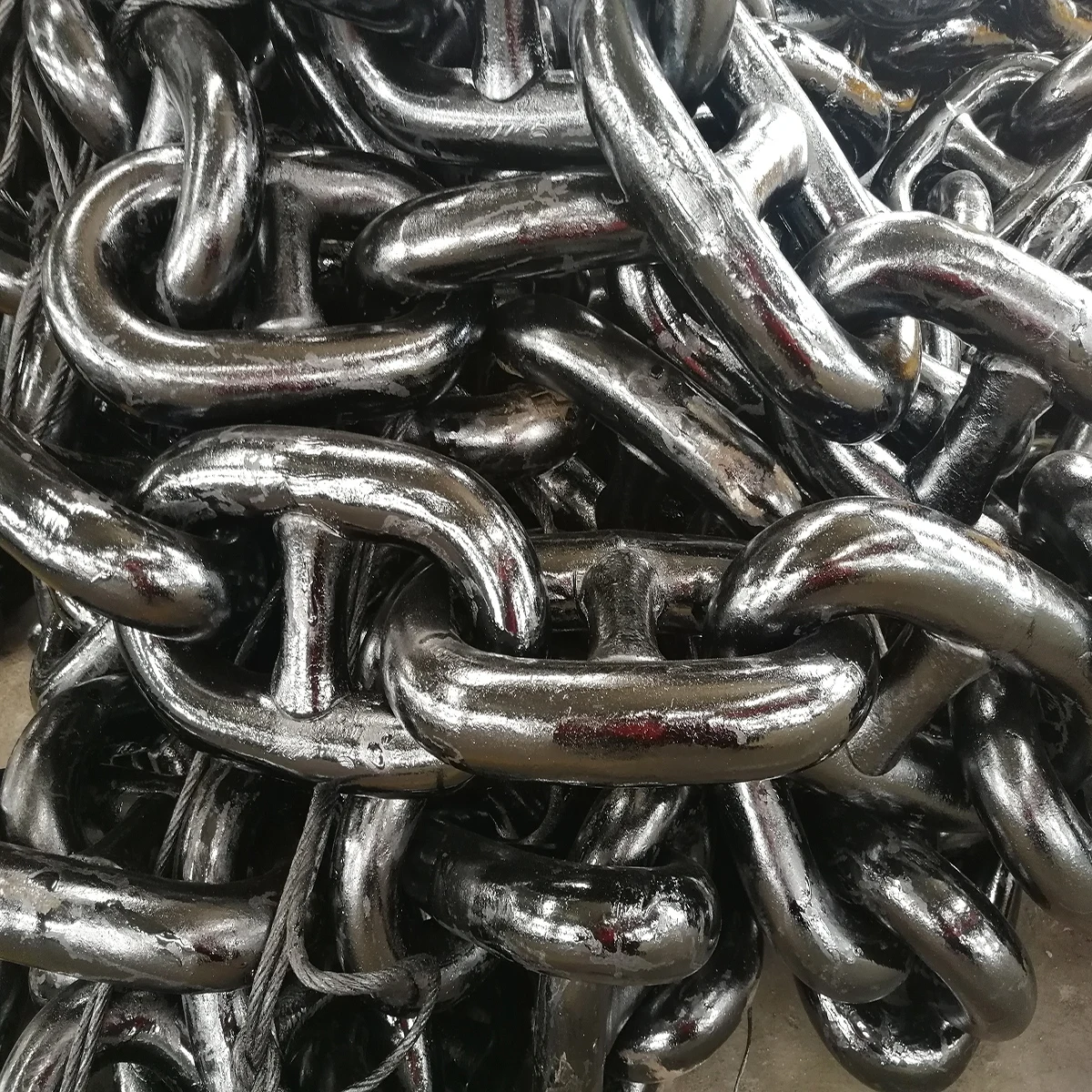 High Standard Marine Stud Link Anchor Chain  With NK Certificate