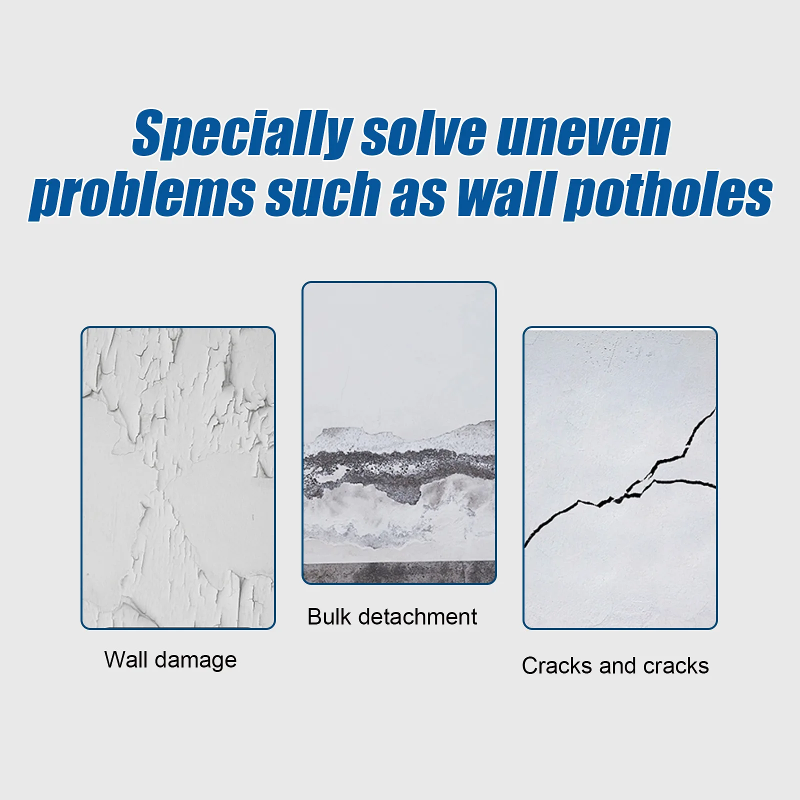 Wall repair roller brush moisture resistant crack graffiti cover renovation with paint wall paint