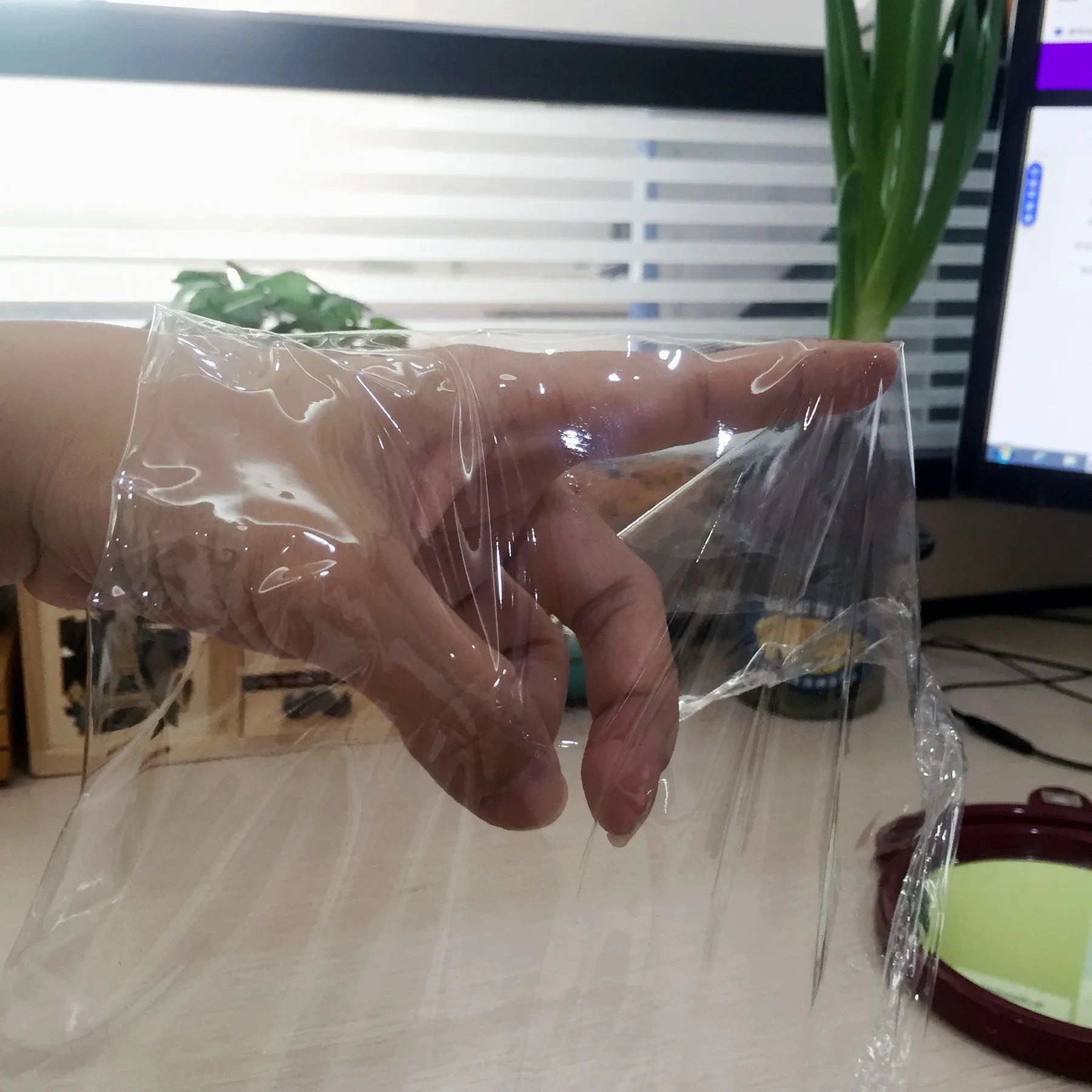 
China REACH standard clear transparent pvc film roll soft clear pvc film for packing 