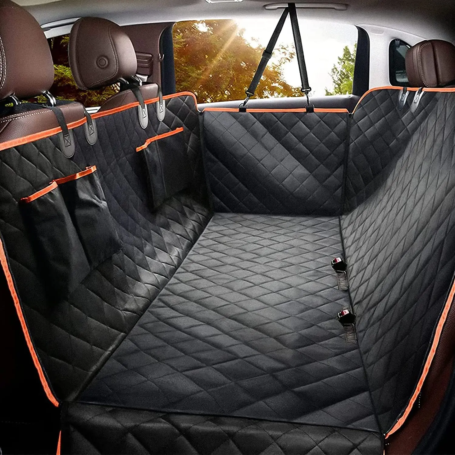 Factory Custom Wholesale High Quality Waterproof Non Slip SUV Dog Car Seat Cover Pet Car Seat Cover