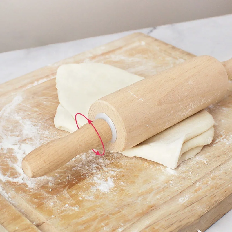 Beech wood rolling pin home kitchen tools