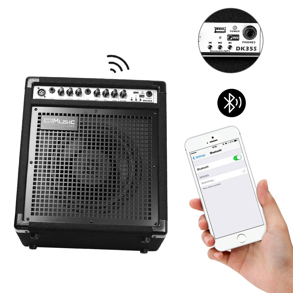 Instrumentos Musicales 50W Guitar Amplifier for Volin Keyboard