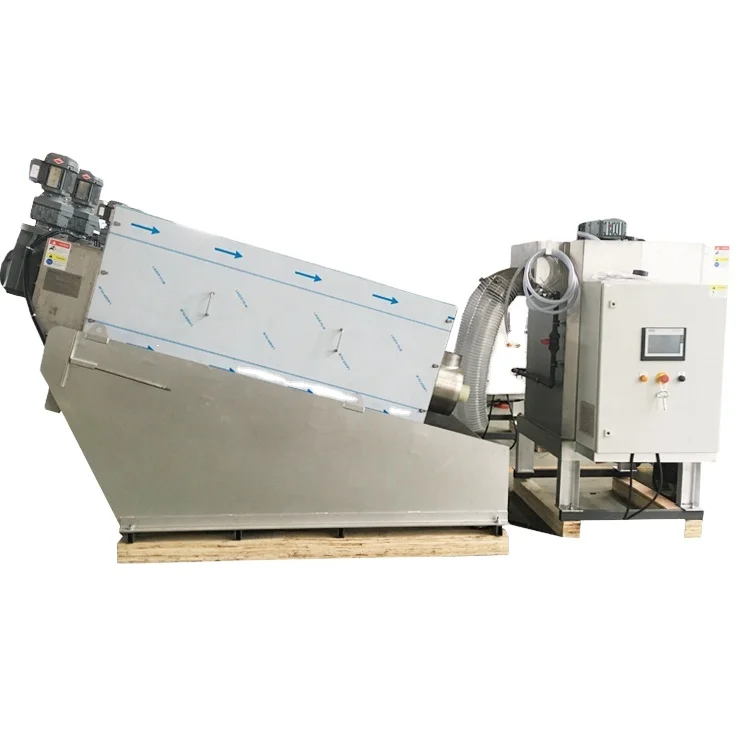 Винтовой осушительный пресс для осадка (MDS 202)