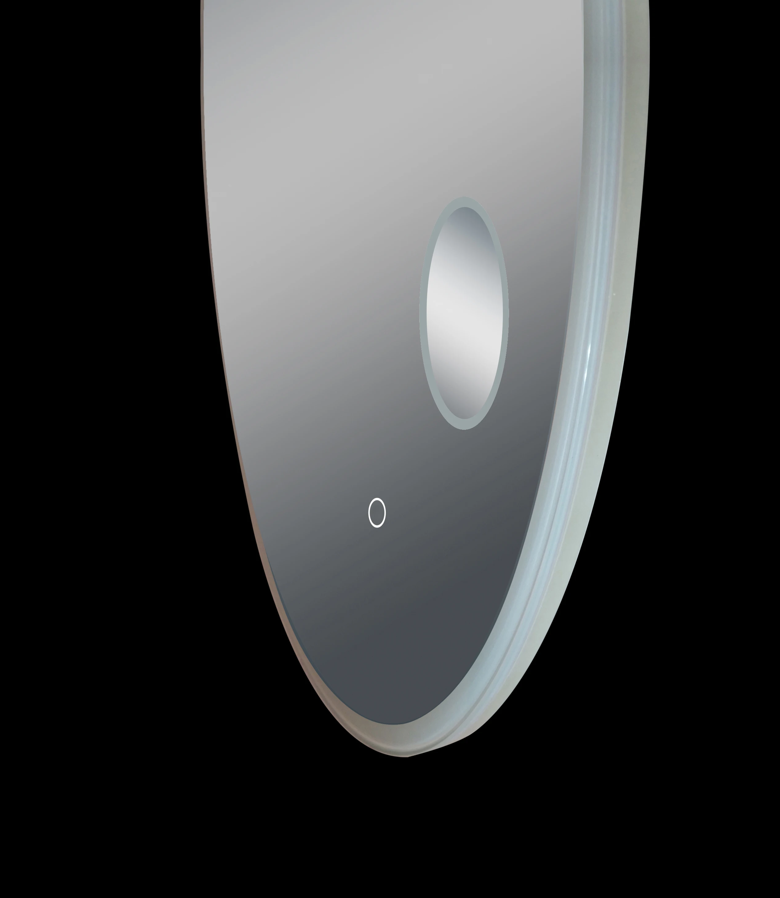 CE Certified Smart Bathroom Mirror with Touch-Controllable Lighting Magnifying Glass Environmental Protection Copper Home Use