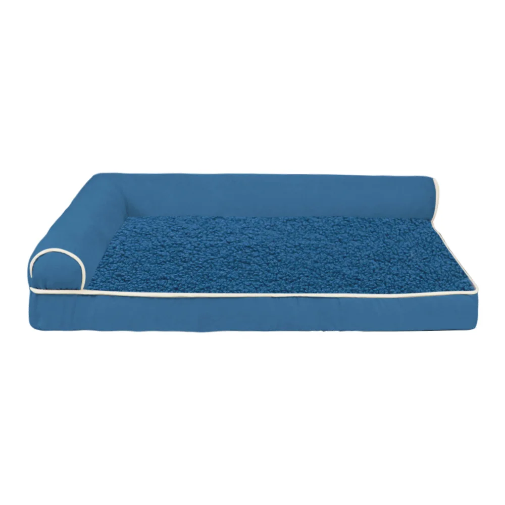 Wholesales Dropshipping warm Big dog Sofa Bed Pet Nest Washed  Memory Foam Filling Orthopedic Spine Protecting Pet Dog Sofa Bed