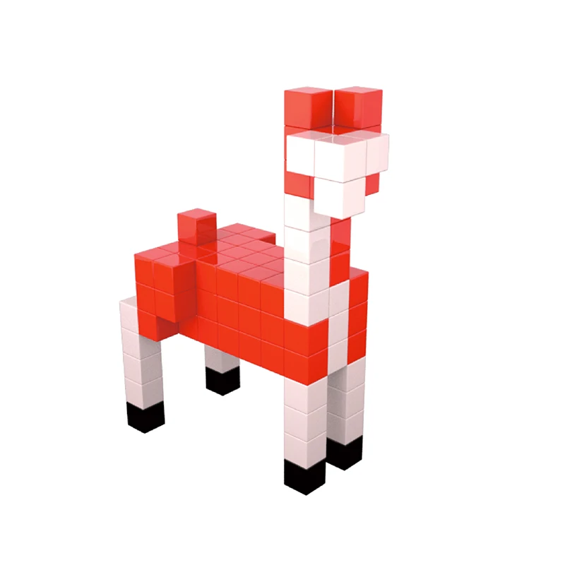 Custom Magnetic Cubes Educational Montessori Diy Puzzle Magnetic Building Blocks Toys For Toddler Kids Learning