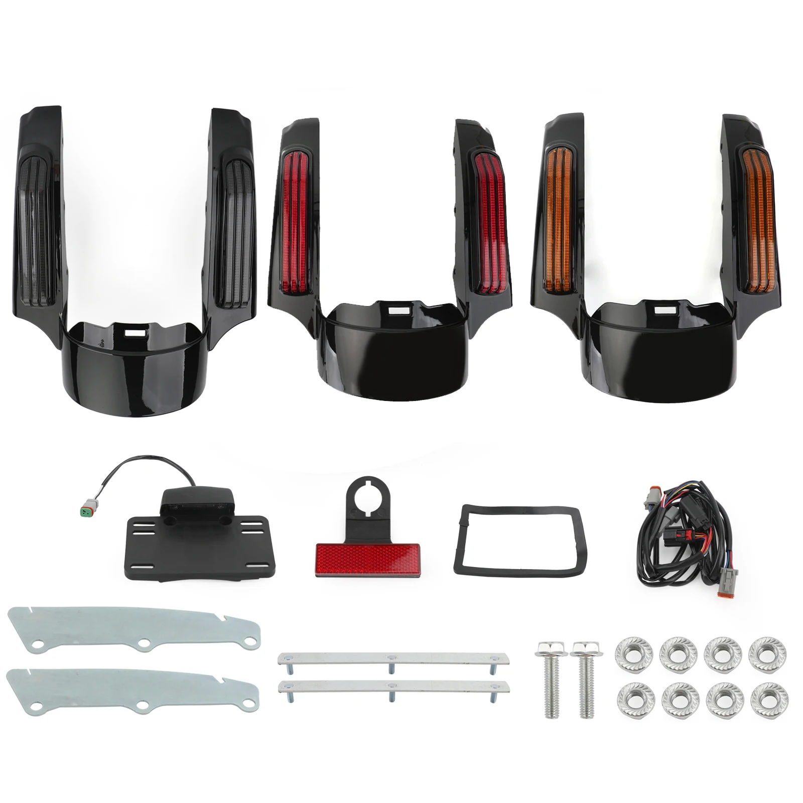 Светодиодная фара Areyourshop для заднего крыла подходит туристических дорог King FLHR Street Glide FLHX