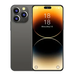 i14Pro Max  6.8inch Memory 4+64GB Battery 7800mah 5G Face unlock ID Smart Android Phone