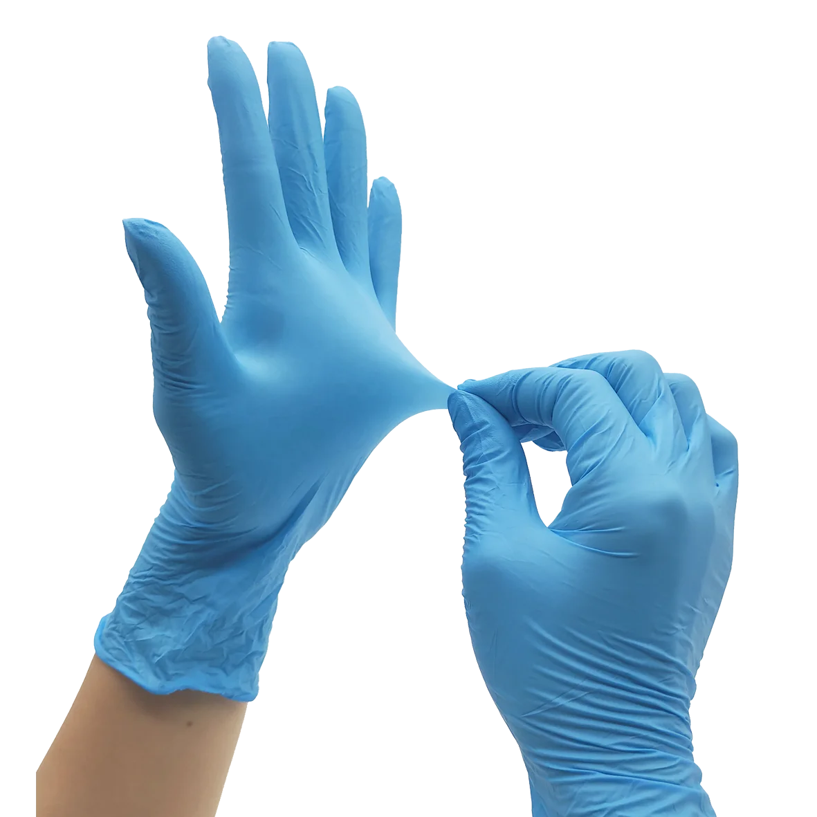 Medical Consumable Surgical Latex Free Nitrile Exam Disposable Gloves