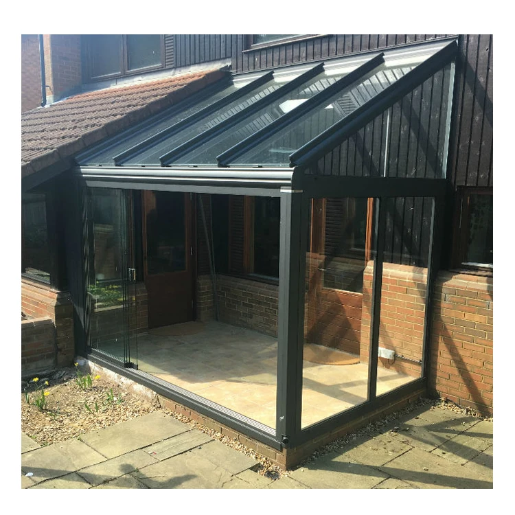 2020 new sunroom exterior tent roof laminated glass house