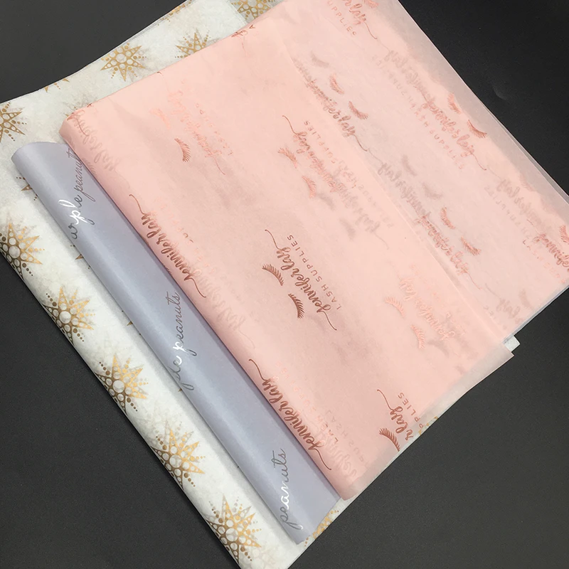 Wholesale waterproof flower wrapping paper luxury korean paper for flower color custom wrapping package tissue paper