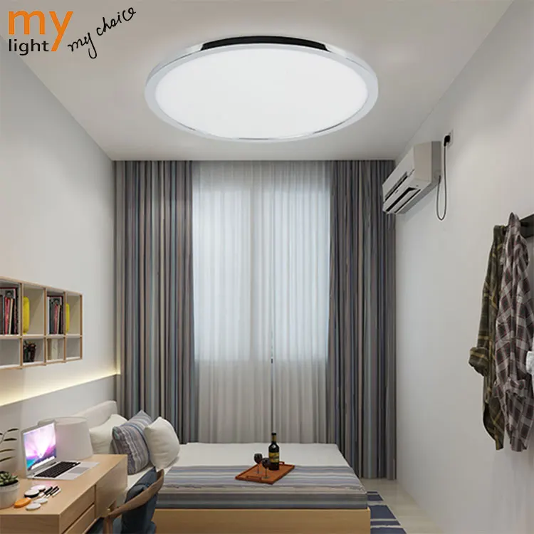  Tuya chrome warm white 3000K LED ceiling lamp 20W panel