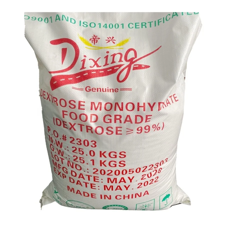 Leading genuine Food Grade Dextrose Monohydrate / Dextrose Anhydrous / Glucose supplier from China