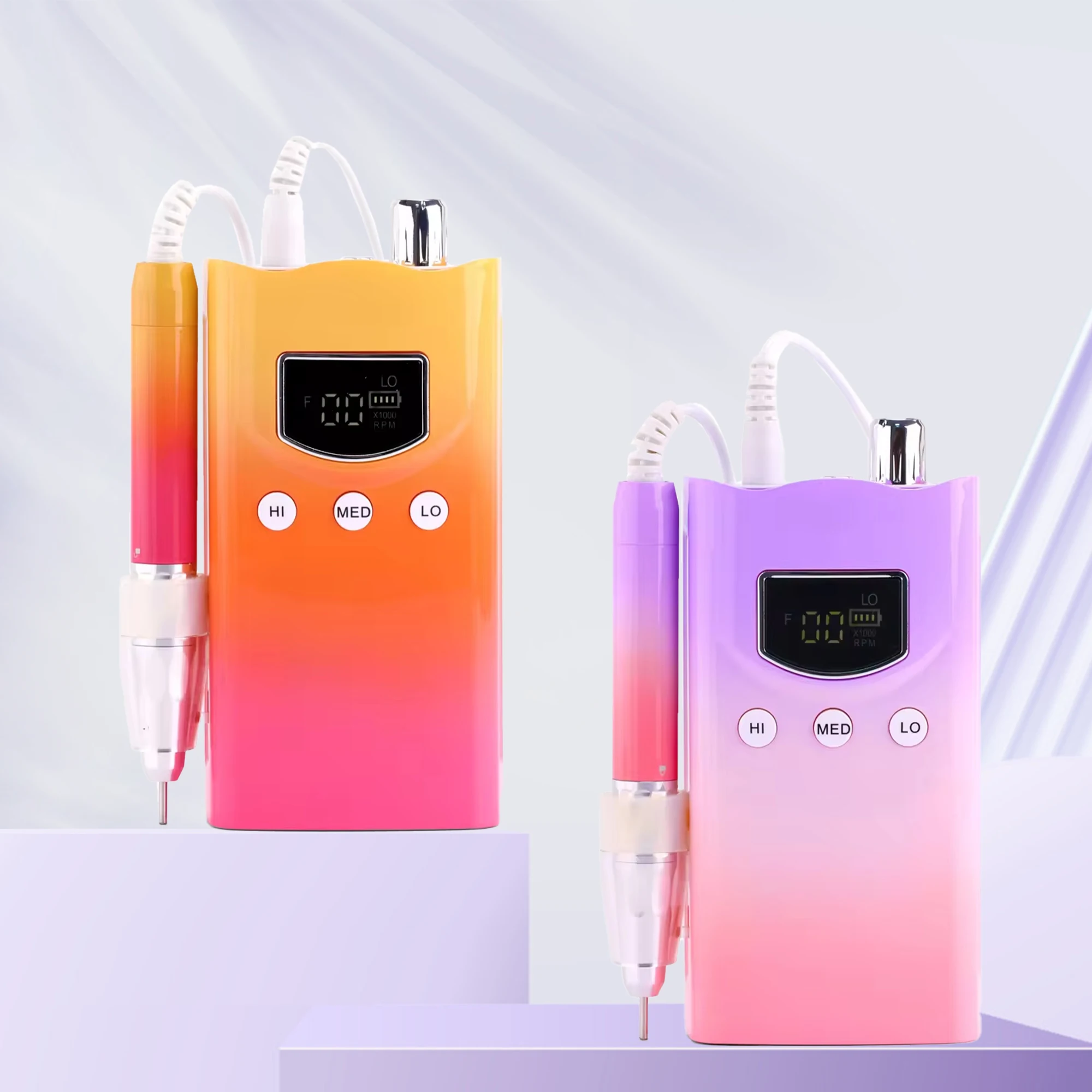 Электрическая Аккумуляторная дрель для ногтей 35000 об./мин